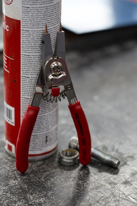 Produktbild RS PRO Sicherungsring Zange mit Spitzen
