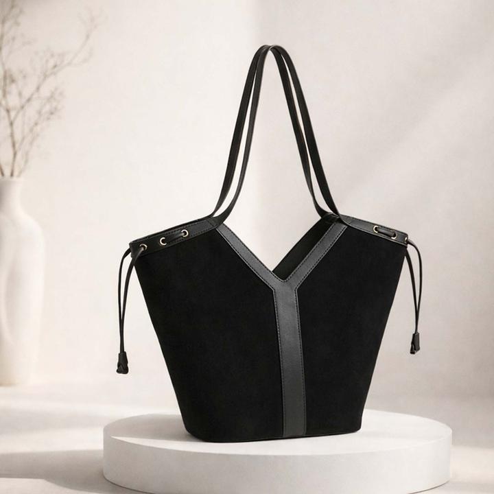 Actual product image Gallantry Moderne Damen Tote Bag Wildlederoptik