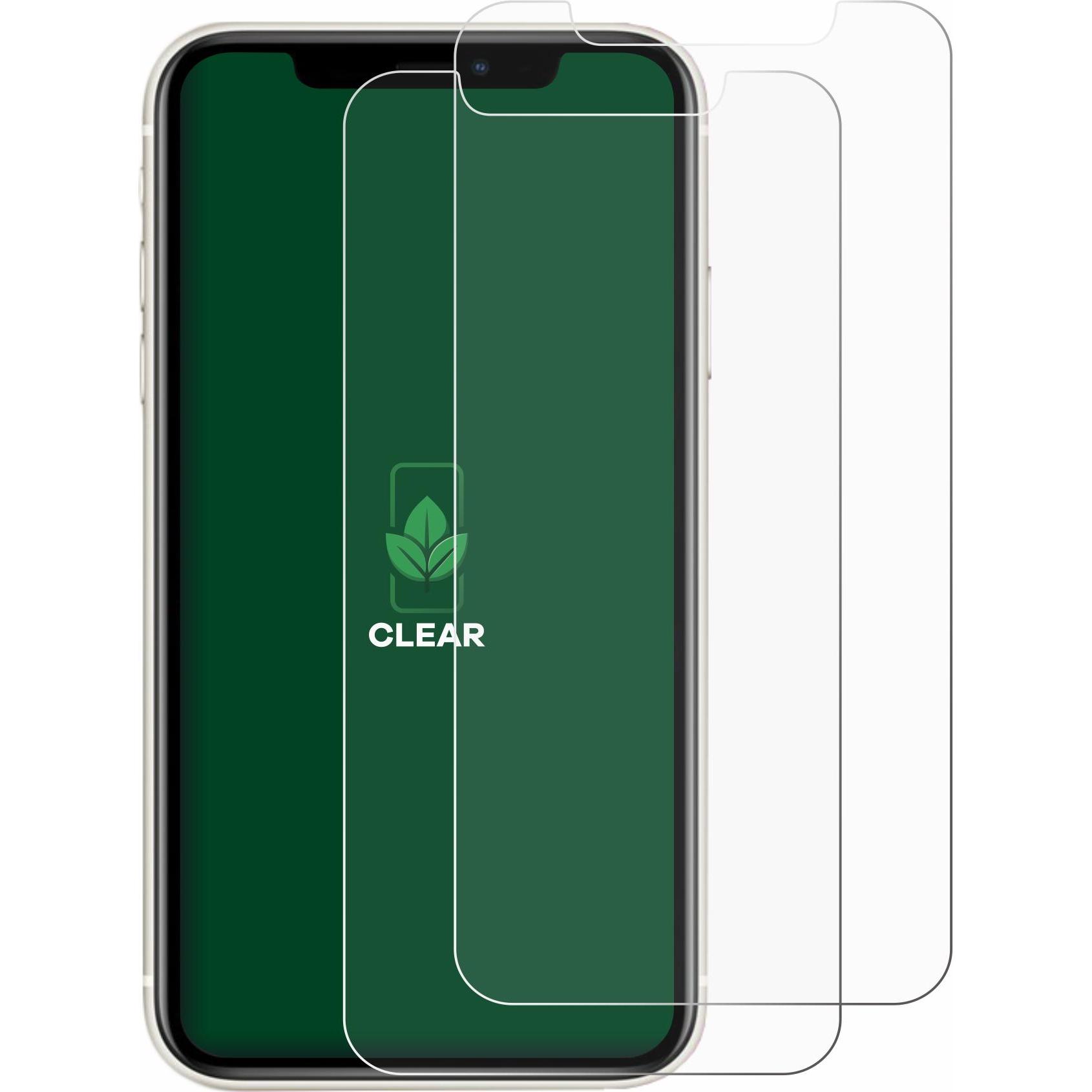 Thumbnail - ScreenLeaf Schutzfolie nachhaltiger Displayschutz Displayschutzfolie Folie Klar Transparent (2 Stück, Apple iPhone 11), ...