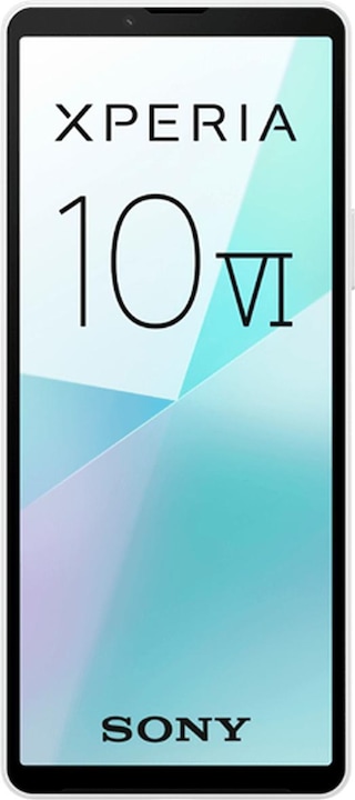 Actual product image Sony Xperia 10 VI (128 GB, White, 6.10", SIM + eSIM, 48 Mpx, 5G)
