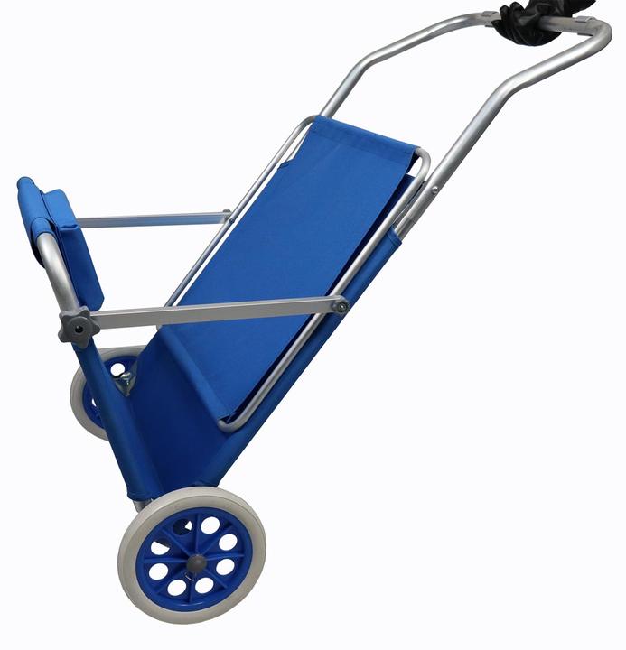 Actual product image VCM Sun lounger with wheels and sun canopy (165 cm)