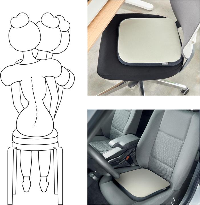 Actual product image Leitz Ergo Active balance cushion (37 x 6 x 36.5 cm)