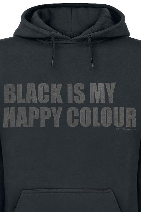 Produktbild Gaming-Sprüche Black Is My Happy Colour (S)