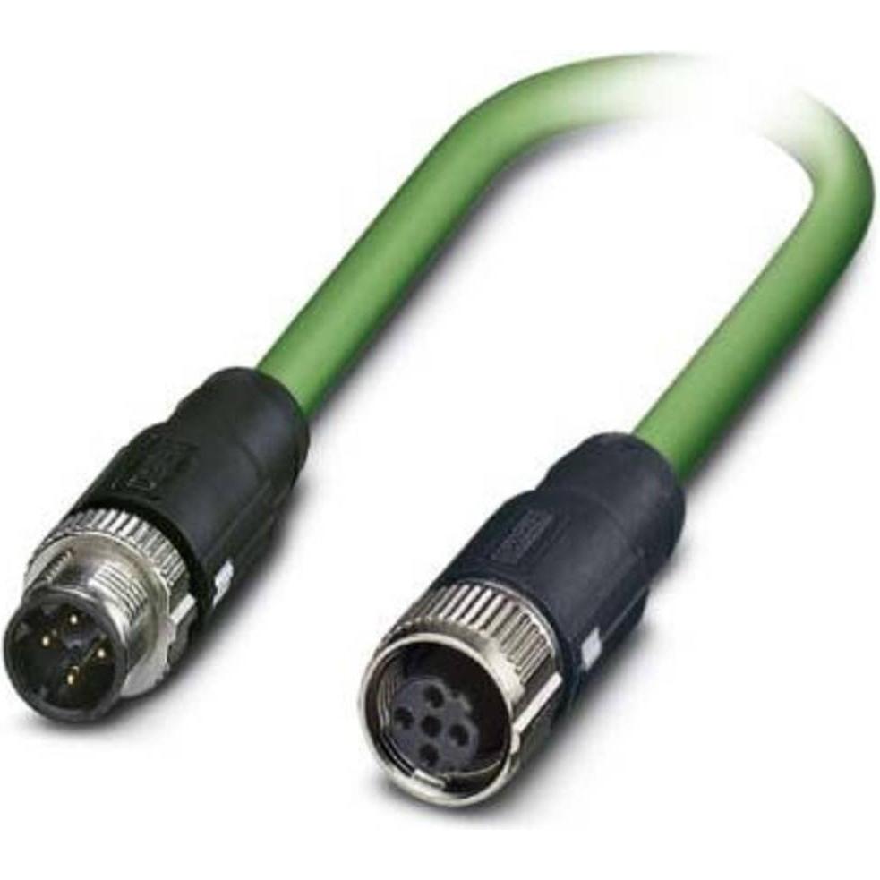 Phoenix Contact 1407556 Kabelschnittstellen-/Gender-Adapter Grün, Elektronikkabel + Stecker, Schwarz
