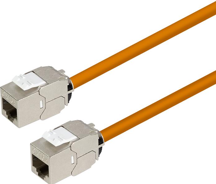 k。a d02+a d04 LogiLink Cat.6A Keystone Buchse, geschirmt, Set mit 24 Stück