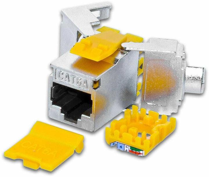 Immagine prodotto Wirewin Modulo Keystone Cat.6A STP SLIM confezione da 12 pezzi (Modulo Keystone)