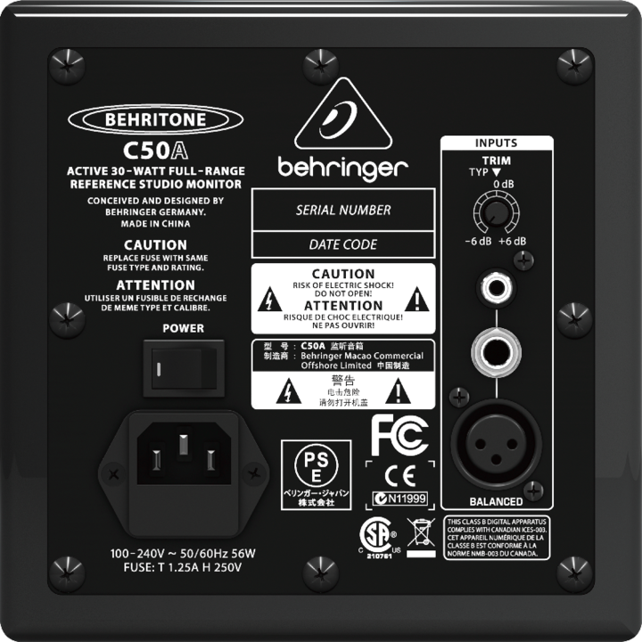 Produktbild Behringer Behritone C50A (Aktiv, 1 Stk., 1x 30 W)