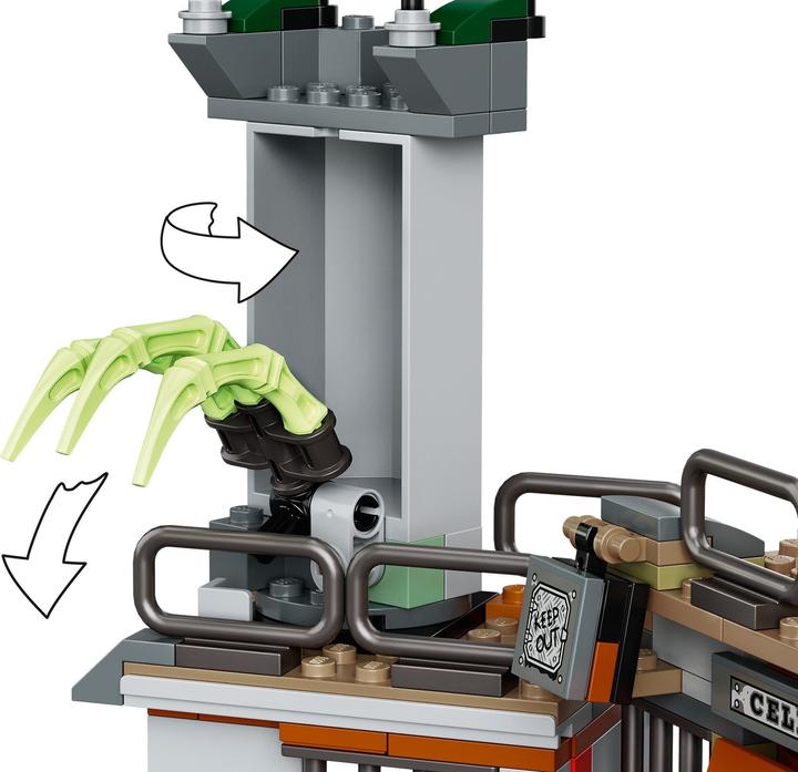 Actual product image LEGO Newbury's abandoned prison (70435, LEGO Hidden Side)