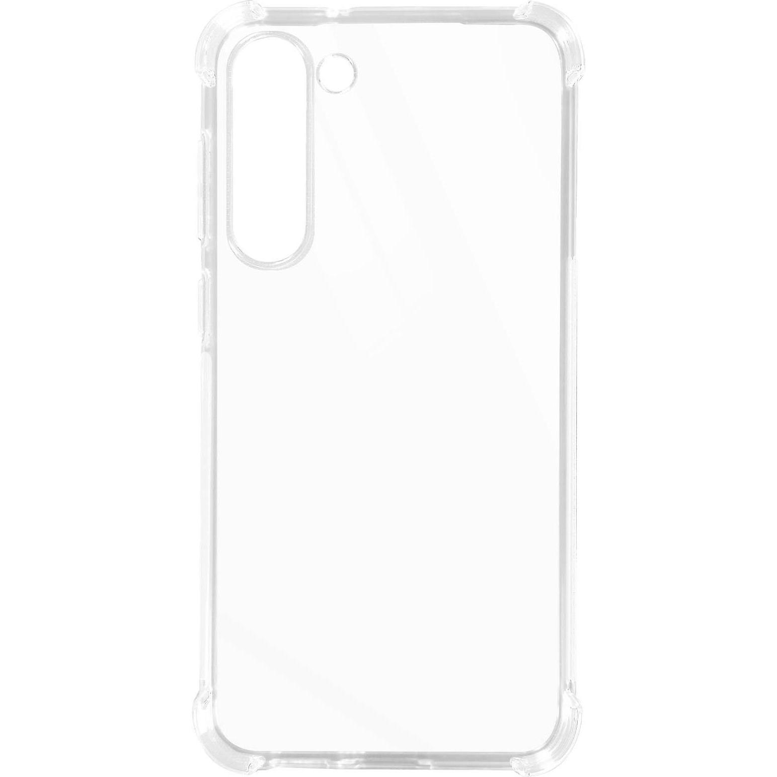 Avizar Schutzhülle mit verstärkten Ecken Series (Samsung Galaxy S23+), Smartphone Hülle, Transparent