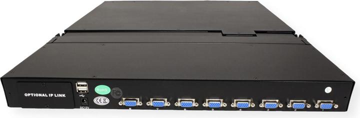 Productafbeelding Value KVM-console met KVM-switch - 8 poorten - USB - Zwitsers - 48 cm (19")