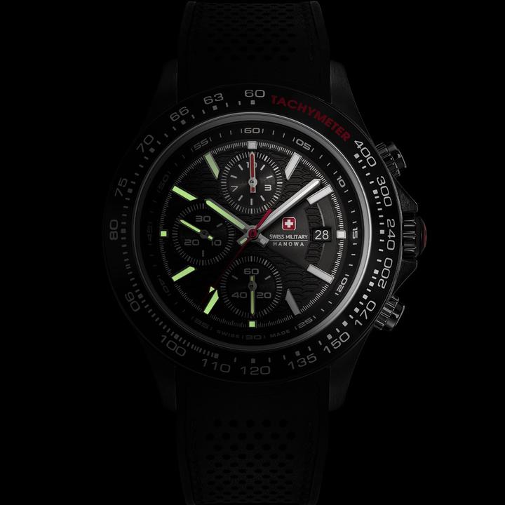 Immagine prodotto Swiss Military Hanowa Watchman (Cronografo, Fatto in Svizzera, 43 mm)
