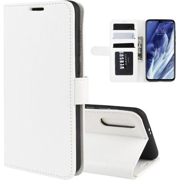 Thumbnail - MU Classic Crazy Horse Leder Bookcover Series (OnePlus 9 Pro 5G, Xiaomi Mi 9 Pro), Smartphone Hülle, Weiss