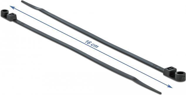 Actual product image Delock Cable Tie with Fastening Eyelet (160 mm, 10 pcs.)