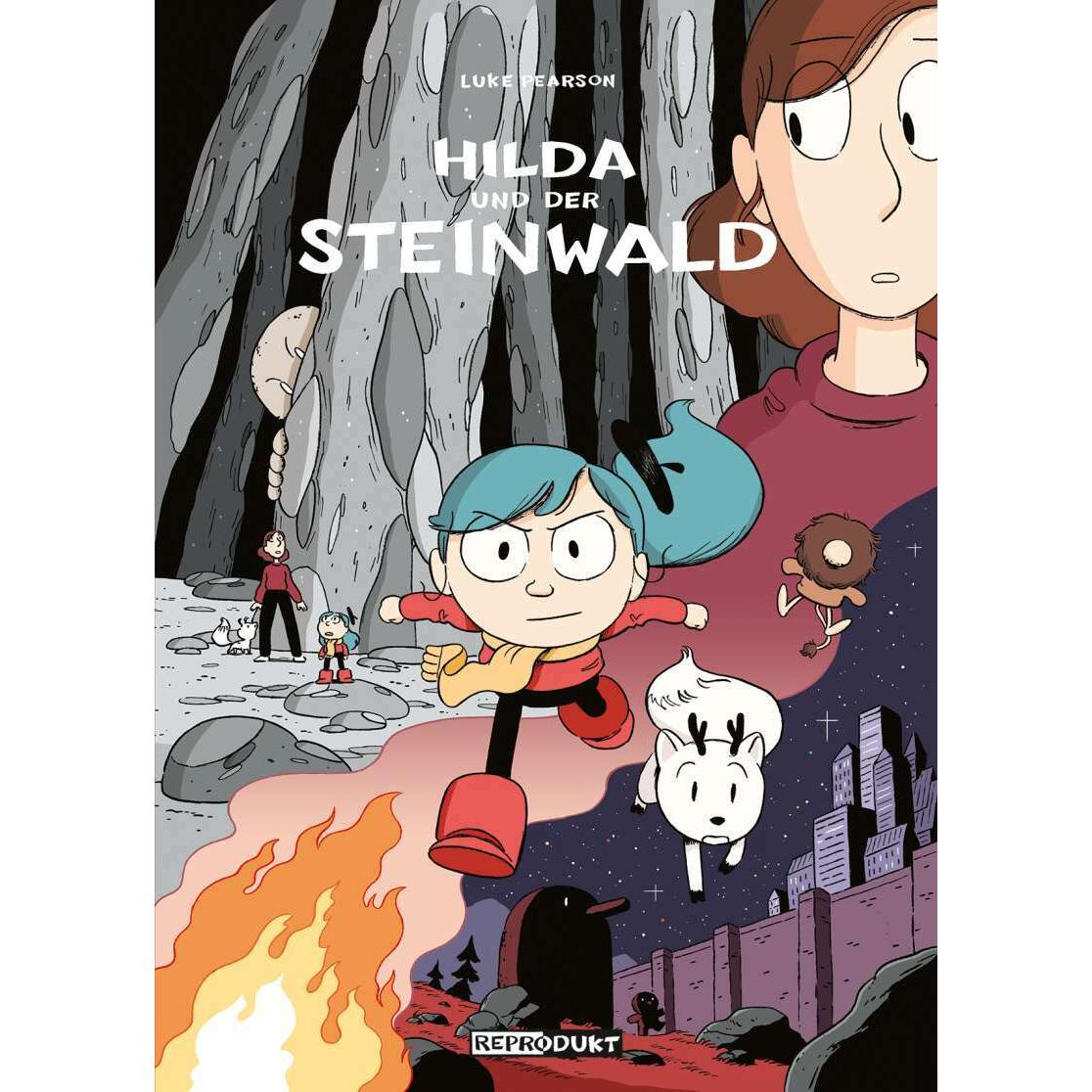 Hilda und der Steinwald, Belletristik von Matthias Wieland, Luke Pearson