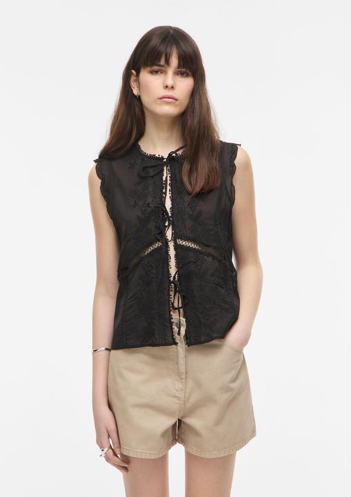 Immagine prodotto Rouge Edit ROUIVY Vorn gebundenes Top (38)