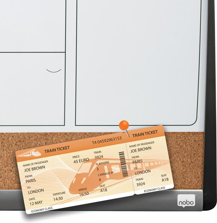 Immagine prodotto Nobo Scheda combinata (58,5 x 43 cm)