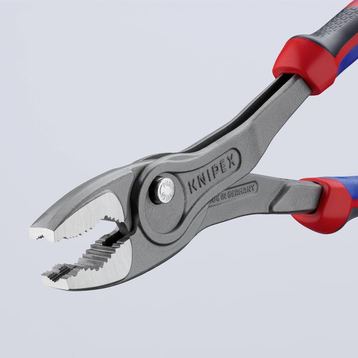Actual product image Knipex TwinGrip front gripper (red/blue, length 250mm) (250 mm)