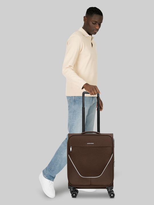 Immagine prodotto Stratic taska 4-Rollen Kabinentrolley S 55 cm mit Dehnfalte (41 l)