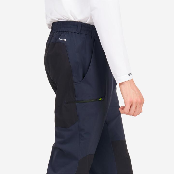 Actual product image Tribord Segelhose Herren wasserabweisend 500 schwarz/grau (33)