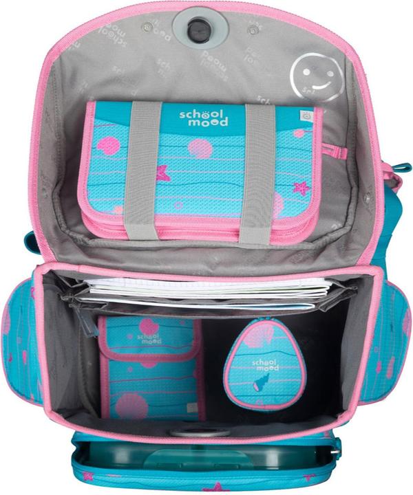 Immagine prodotto School-Mood Set di zaini per la scuola Timeless Pro da 7 pezzi (23.50 l)
