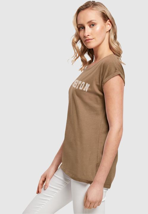 Produktbild Merchcode Ladies Boston X Extended Shoulder Tee - 112477 (M)