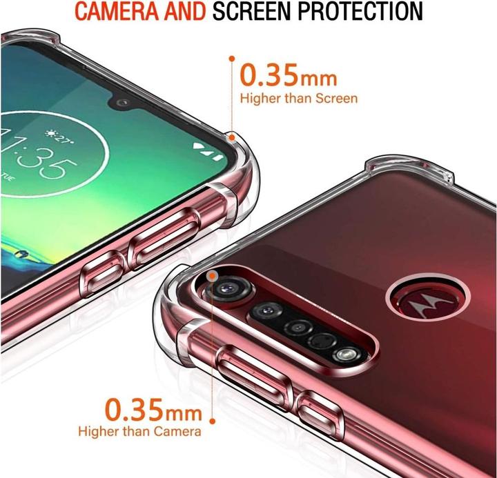 Image du produit Screenguard Motorola Moto G8 Plus Housse Crystal Soft Airbag Bumper (Motorola Moto G8 Plus)
