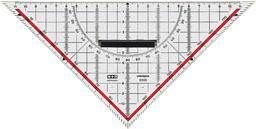 Actual product image M+r Möbius Ruppert 2332 - 0000 - Triangle - Black - Red - White - Polystyrene - 32 cm (32 cm)