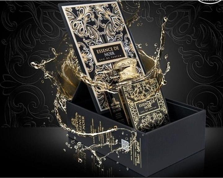 Actual product image Ameer Al Oud Essence De Noir Eau De Parfum by Fa Paris 100ml 3.4fl oz (Eau de parfum, 100 ml)