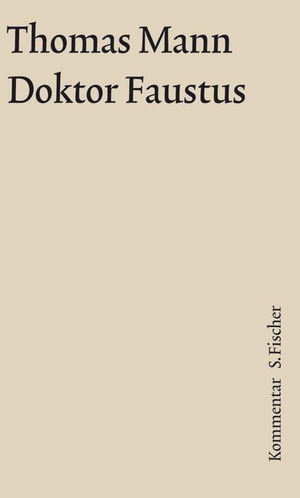 Produktbild Werke - Briefe - Tagebücher. GKFA (Band 10): Doktor Faustus (Deutsch, Thomas Mann, 2007)