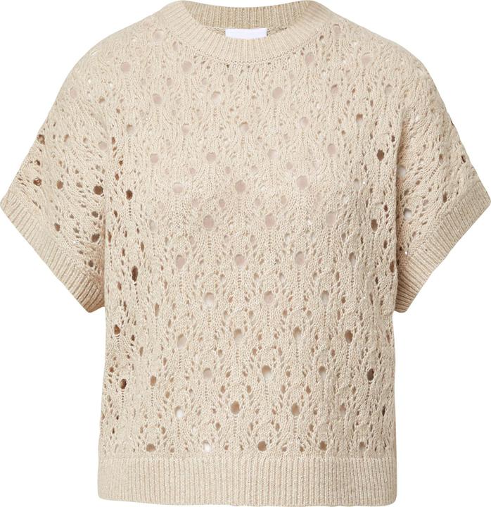 Produktbild Comma Strickpullover Locker gestrickter Pullunder mit dezenten Pailletten (M)