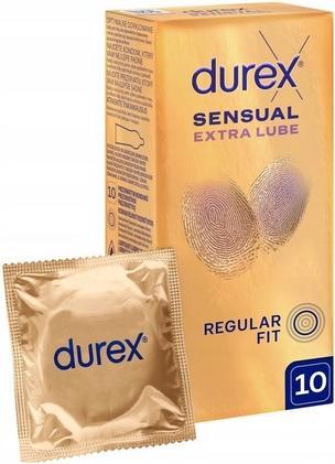 Produktbild Durex Sensual Extra Lubricated - 10 Stück (10 Stk.)