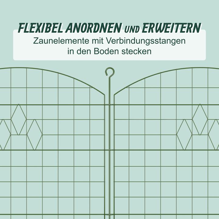 Productafbeelding Relaxdays 5x Teichzaun