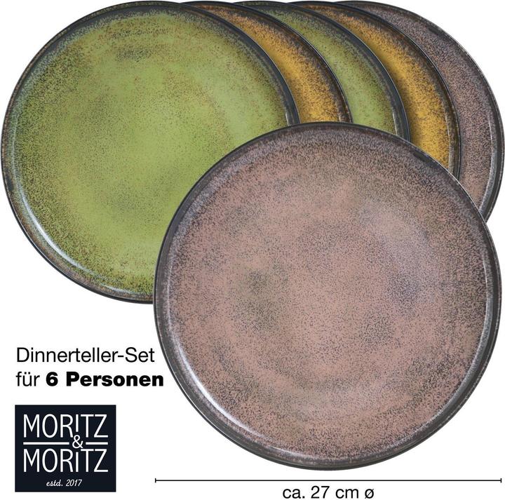 Immagine prodotto Moritz & Moritz Piatto da pranzo (6 pz.)