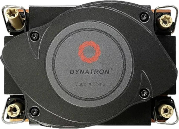 Actual product image Dynatron N3 Intel CPU cooler 1U 4189-4-5 P4-P5 or P+ Copper1100 Heatsink with Vapor Chamber Base act (27 mm)