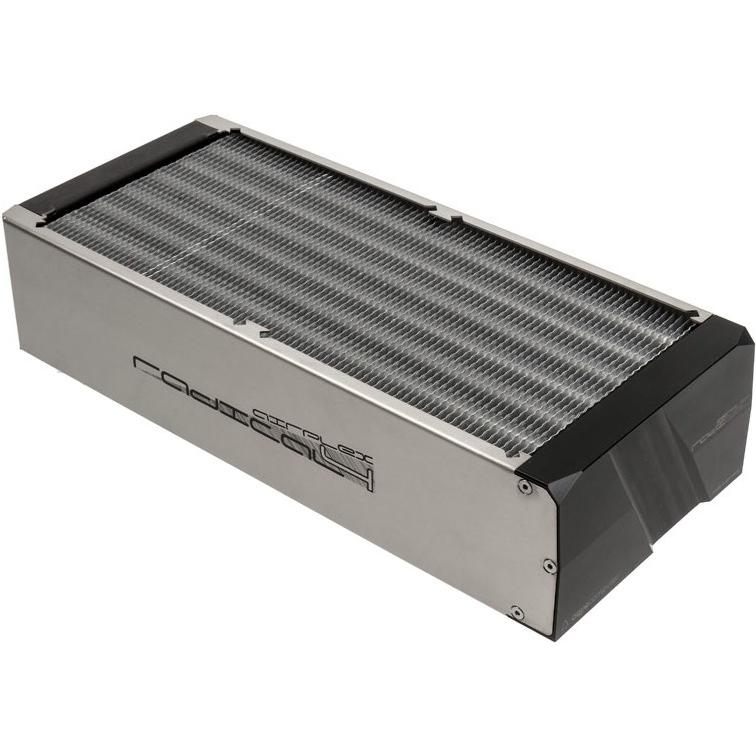 Aqua Computer airplex radical 4/280mm - Aluminium (140 mm), Wasserkühlung Radiator, Silber