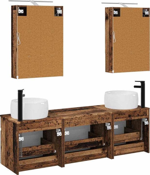 Produktbild vidaXL Badezimmerschrank-Set