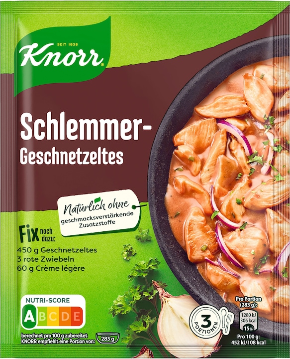 Produktbild Knorr Fix Schlemmer-Geschnetzeltes (43 g)