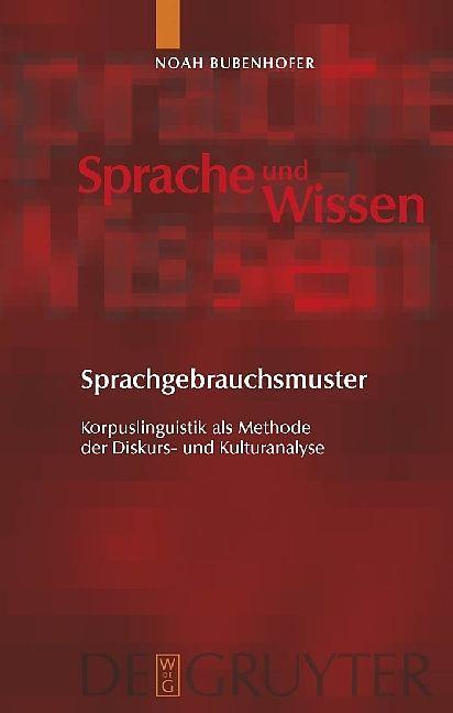 Produktbild Sprachgebrauchsmuster (Deutsch, 2009)