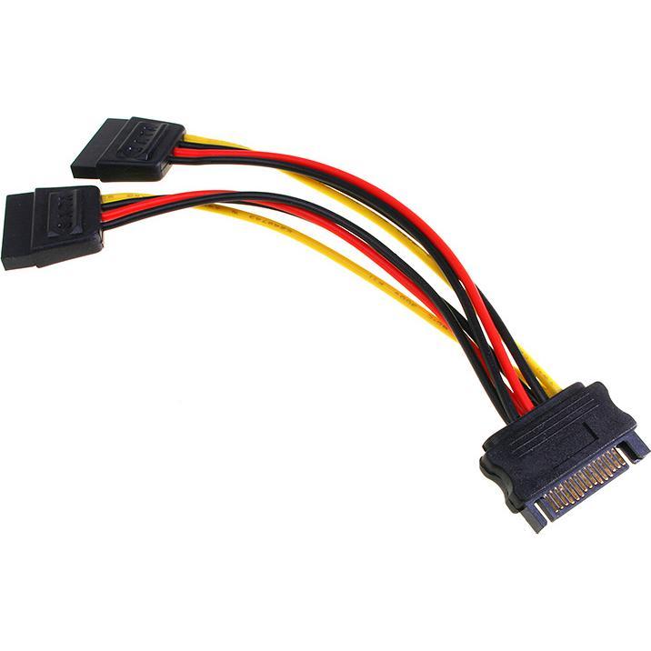 Thumbnail - InLine SATA Strom-Y-Kabel, Interne Kabel (PC)