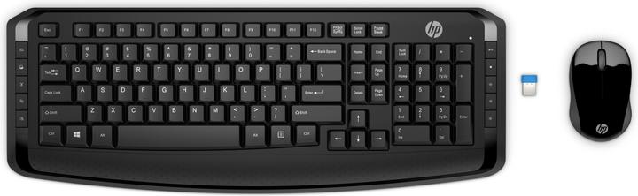 HP Wireless keyboard and mouse 300 (Eng. Int., Wireless)