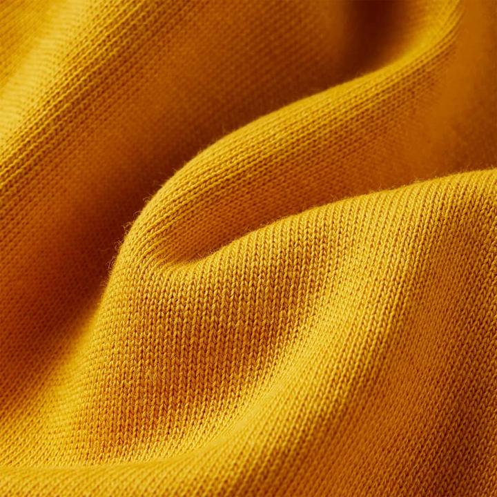 Immagine prodotto VidaXL Felpa da bambino ocra 128,Materiale: 100 % cotone,Colore (128)