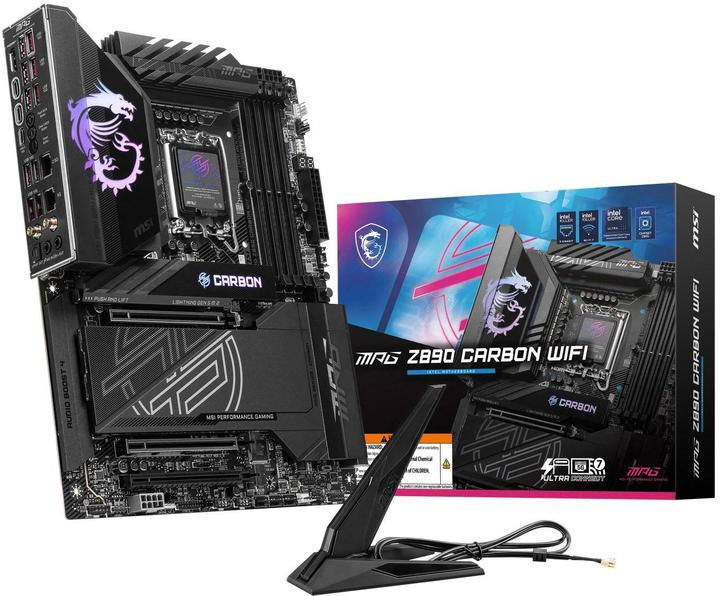 Produktbild MSI MPG Z890 CARBON WIFI (LGA 1851, Intel Z890, ATX)