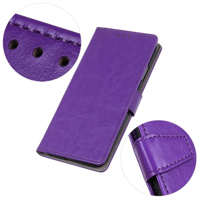 Produktbild MU Classic Crazy Horse Leder Bookcover Series (LG Q60)
