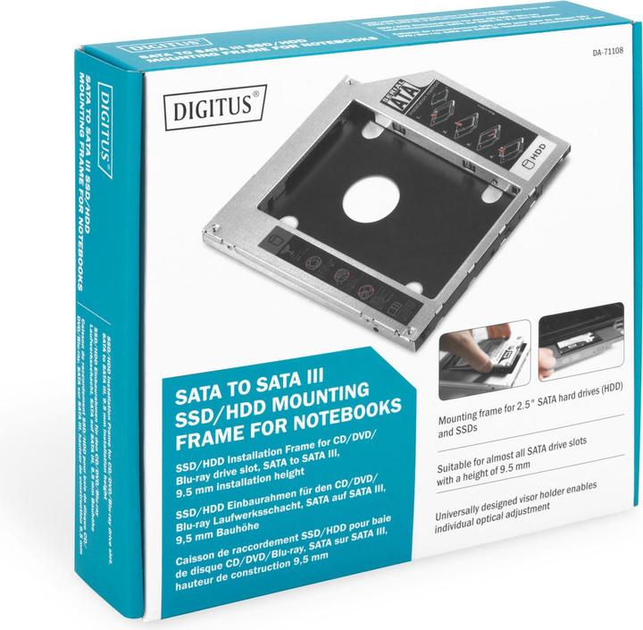 Produktbild Digitus DA-71108 Einbaurahmen