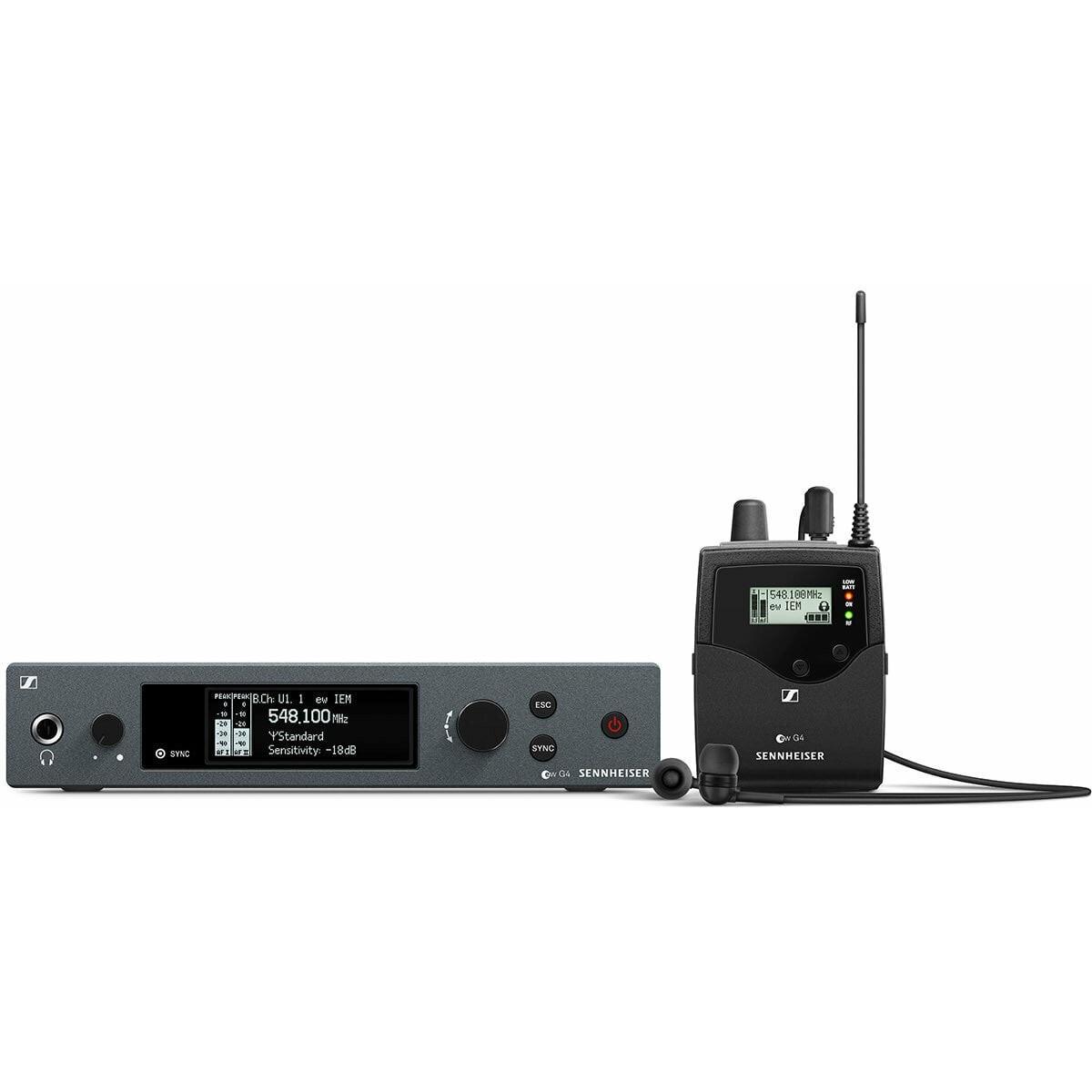 Sennheiser Set EW IEM G4-B per sistemi di monitoraggio wireless 626 - 668 MHz LED (Cennettività senza fili), Accessori audio