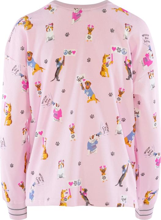 Actual product image Pj Salvage Woof of Love" pyjama top (40, L)