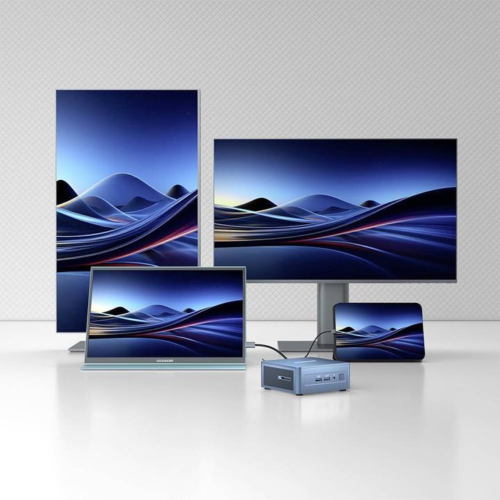 Actual product image Geekom Mini PC Mini IT12 Intel® Core™ i5 Intel Core ProcessorIntel 512 GB SSD I (512 GB, 16 GB, Intel Core i5-12450H, Intel UHD Graphics)