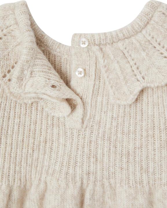 Produktbild Vertbaudet Mädchen Baby Strickkleid mit Kragen (74)