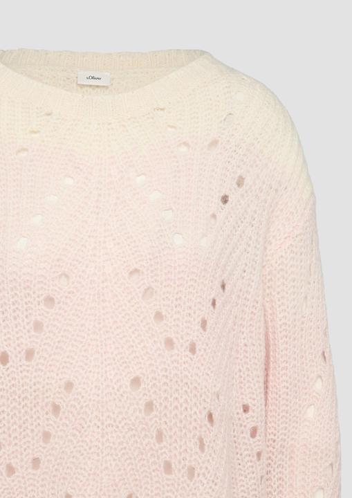 Image du produit S.Oliver Strickpullover Alpakamix-Strickpullover mit Farbverlauf (40)