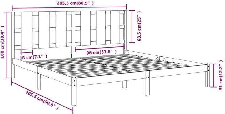 Produktbild vidaXL Sigvard (200 x 200 cm)